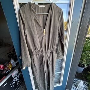 Griffin Paris Taupe Jumpsuit